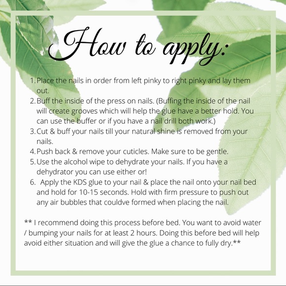 Purple Swirl Press-On Nails - Picture 7 of 7